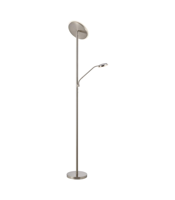 Kamika Mother & Child Floor Lamp Satin Chrome LED-8