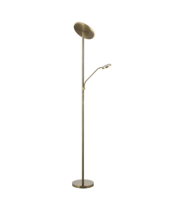 Kamika Mother & Child Floor Lamp Antique Brass LED-8