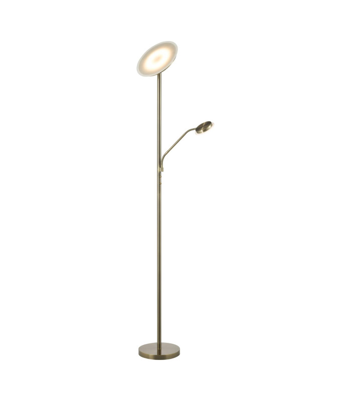 Kamika Mother & Child Floor Lamp Antique Brass LED-9