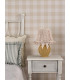 Omer Table Lamp Matt Taupe and Antique Brass With Shade-3