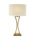 Oporto Table Lamp Aged Brass With Shade-1
