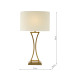 Oporto Table Lamp Aged Brass With Shade-6