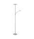 Osbert Mother & Child Floor Lamp Satin Nickel LED-1