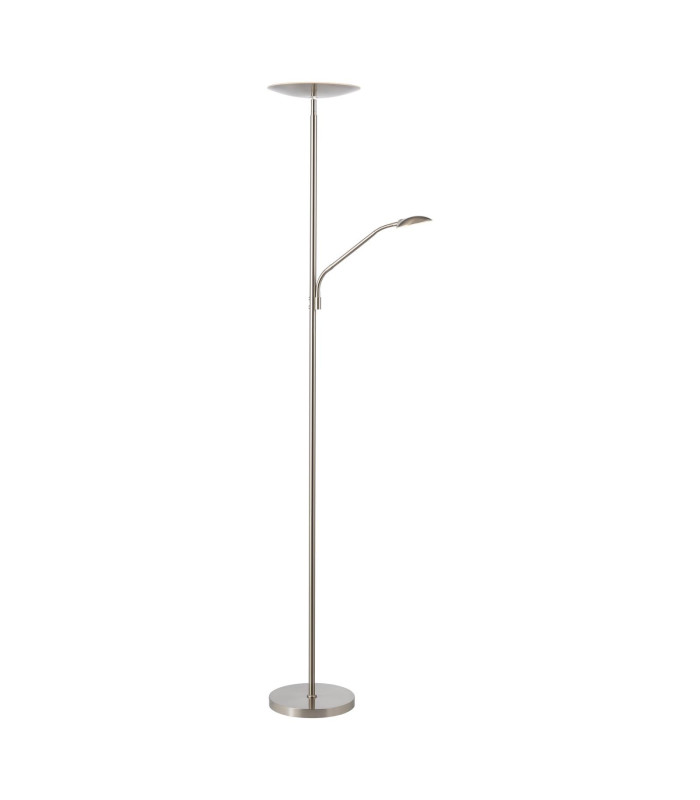 Osbert Mother & Child Floor Lamp Satin Nickel LED-1