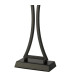 Oporto Table Lamp Matt Black With Shade-9