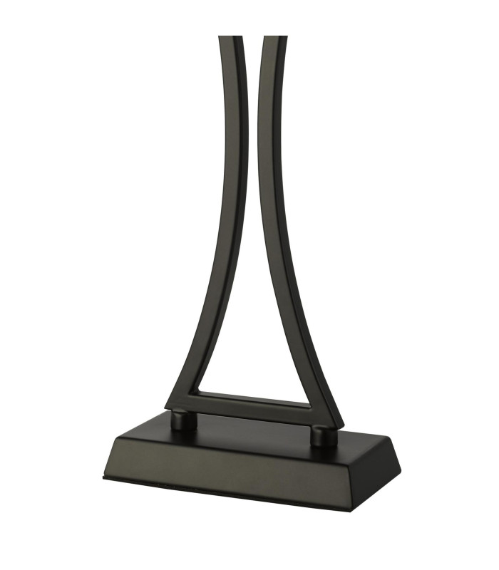 Oporto Table Lamp Matt Black With Shade-9