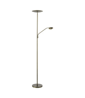 Osbert Mother & Child Floor Lamp Satin Bronze LED-1