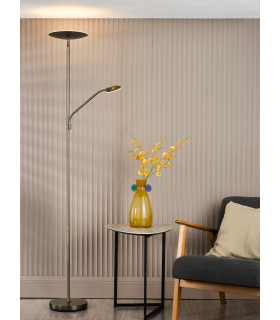 Osbert Mother & Child Floor Lamp Satin Bronze LED-2