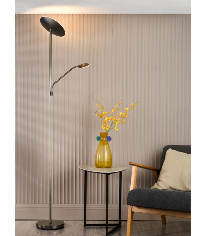 Osbert Mother & Child Floor Lamp Satin Bronze LED-4