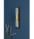 Rhian Wall Light Matt Black and Ribbed Glass-3
