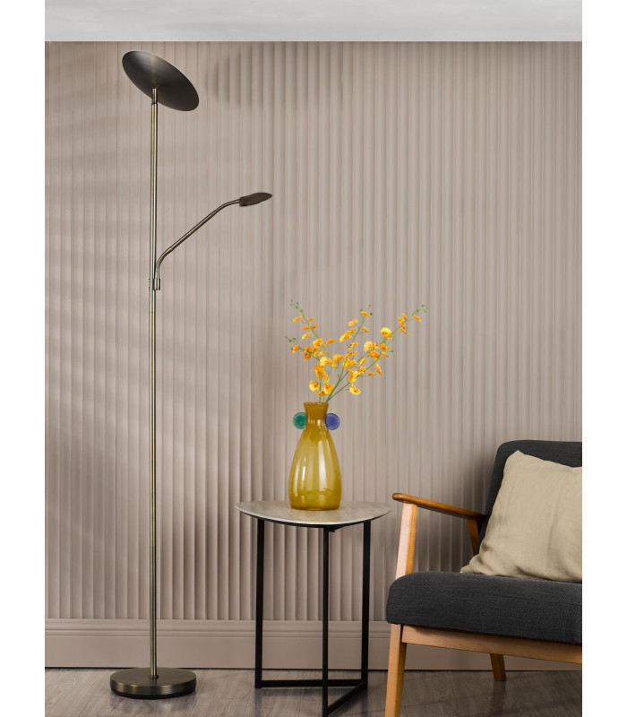 Osbert Mother & Child Floor Lamp Satin Bronze LED-5
