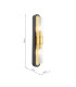 Rhian Wall Light Matt Black and Ribbed Glass-4