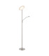 Osbert Mother & Child Floor Lamp Satin Nickel LED-9