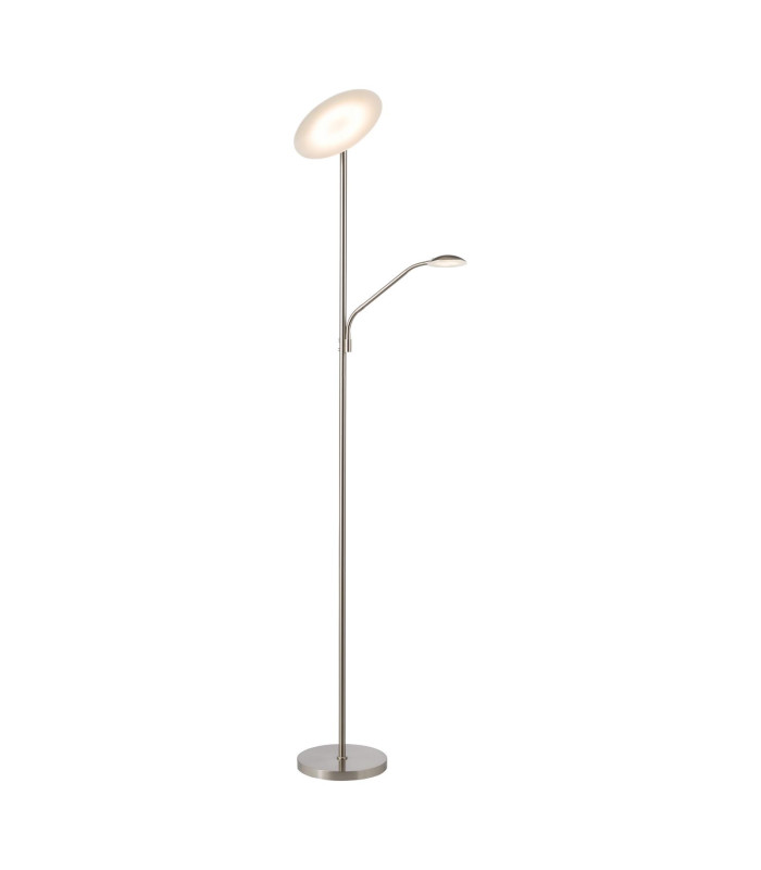 Osbert Mother & Child Floor Lamp Satin Nickel LED-9