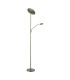 Osbert Mother & Child Floor Lamp Satin Bronze LED-8