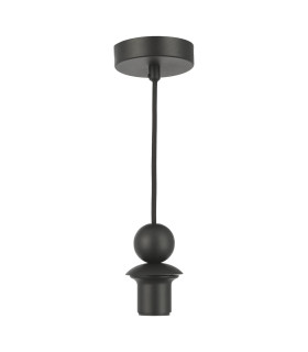 Matt Black E27 Suspension-1