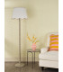 Spool Floor Lamp Taupe With Shade-3