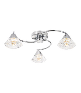 Dilys 3 Light Semi-Flush Polished Chrome-1