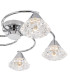 Dilys 5 Light Semi-Flush Polished Chrome-4