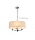 3 Light Multi Arm Ceiling Pendant without Shade, c, w 2m Chain, E14 Polished Chrome - 5