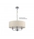 3 Light Multi Arm Ceiling Pendant without Shade, c, w 2m Chain, E14 Polished Chrome - 6