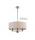 3 Light Multi Arm Ceiling Pendant without Shade, c, w 2m Chain, E14 Polished Chrome - 7