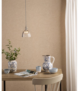 Hadano Ceiling Pendant Antique Chrome and Scalloped Bell Glass-2