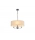 3 Light Multi Arm Ceiling Pendant without Shade, c, w 2m Chain, E14 Polished Chrome - 13
