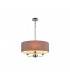 3 Light Multi Arm Ceiling Pendant without Shade, c, w 2m Chain, E14 Polished Chrome - 15