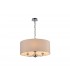 3 Light Multi Arm Ceiling Pendant without Shade, c, w 2m Chain, E14 Polished Chrome - 17