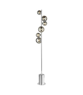Spiral 6 Light Floor Lamp Polished Chrome-1