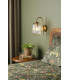 Idra Wall Light Aged Bronze and Ribbed Glass-2