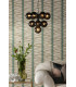 Vine 10 Light Ceiling Pendant Satin Black With Black Confetti Glass-4