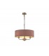 3 Light Multi Arm Ceiling Pendant without Shade, c, w 2m Chain, E14 Antique Brass - 13