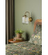 Idra Wall Light Aged Bronze and Ribbed Glass-3