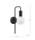Dena Wall Light Matt Black-2