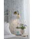 Hadano Wall Light Natural Brass & Ceramic Domed Shade-2