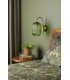 Idra Wall Light Aged Bronze and Green Ribbed Glass-3