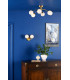 Izzy Wall Light Matt Gold With White Confetti Glass-2