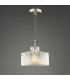 Lenka Ceiling Pendant Satin Nickel and Ribbed Glass-6