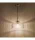 Lenka Ceiling Pendant Satin Nickel and Ribbed Glass-7