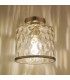 Olsen Semi-Flush Satin Chrome and Glass-7