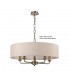 5 Light Multi Arm Ceiling Pendant without Shade, c, w 2m Chain, E14 Antique Brass - 8