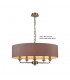 5 Light Multi Arm Ceiling Pendant without Shade, c, w 2m Chain, E14 Antique Brass - 10