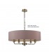 5 Light Multi Arm Ceiling Pendant without Shade, c, w 2m Chain, E14 Antique Brass - 11