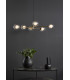 Vignette 6 Light Ceiling Pendant Aged Brass With Clear/Opal Glass-2
