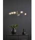 Vignette 6 Light Ceiling Pendant Aged Brass With Clear/Opal Glass-4
