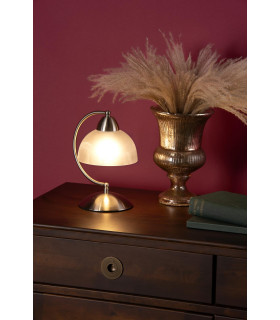 Saxby Touch Table Lamp Satin Chrome Glass-2