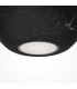 Basic Texture Slim Pendant Ceiling Light Black GU10-3