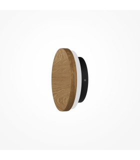 Basic Texture LED Flush Wall Lamp Black 2700-3000-4000K-2